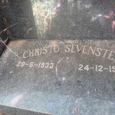 SEVENSTER Christo 1933-1959