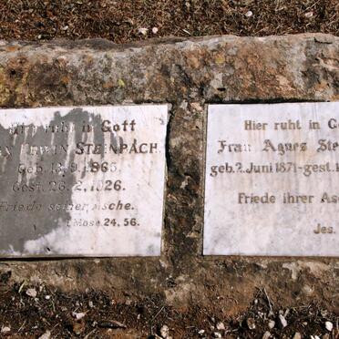 STEINBACH Erwin 1865-1926 & Agnes 1871-1922