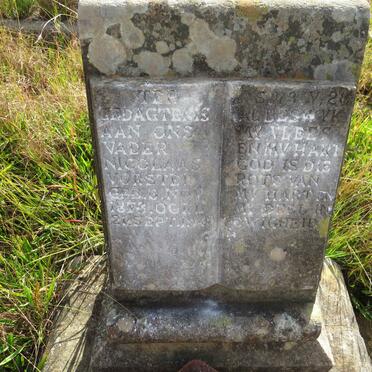 VORSTER Nicolaas 1873-1943