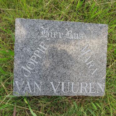 VUUREN Joppie Mara, van