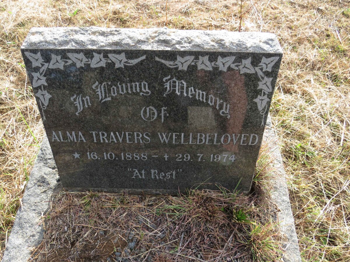 WELLBELOVED Alma Travers 1888-1974