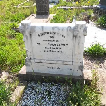 WALT Nic? Tjaart, v.d. 1875-1939