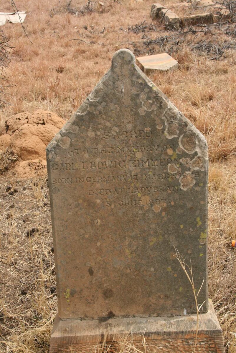 ZIMMERMANN Carl Ludwig 1869-1897