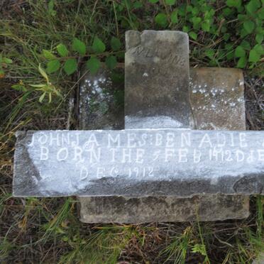 BENADIE John James 1912-1912