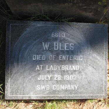 BLES W. -1903 _2