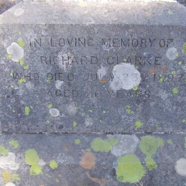 CLARKE Richard -1897 