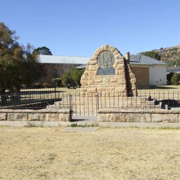 Free State, LADYBRAND, Grave of AS Scheepers