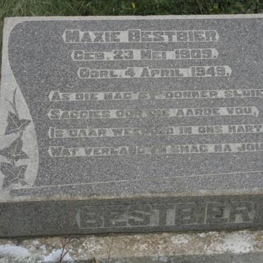 BESTBIER Maxie 1909-1949