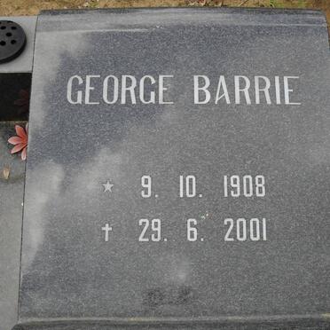 BARRIE George 1908-2001