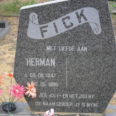 FICK Herman 1947-1996