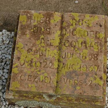 GOUWS A.E. 1858-1937