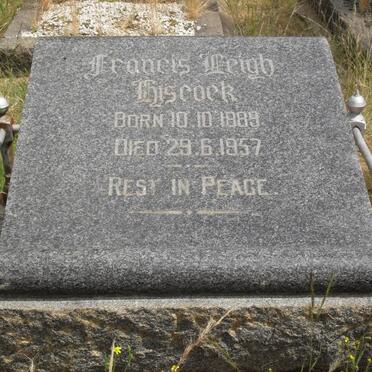 HISCOCK Francis Leigh 1889-1957