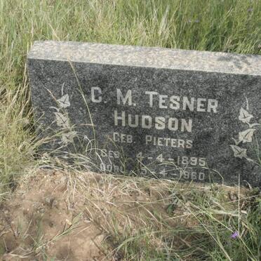 HUDSON C.M. Tesner nee PIETERS 1895-1960