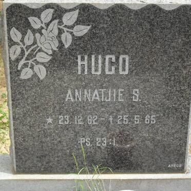 HUGO Annatjie S. 1962-1965