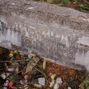 HERBST Susara Catharina 1943-1944