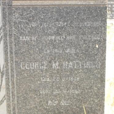 HATTINGH George M.