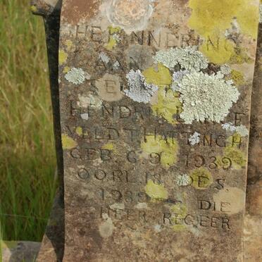 HATTINGH Hendrik Langeveldt 1939-1939