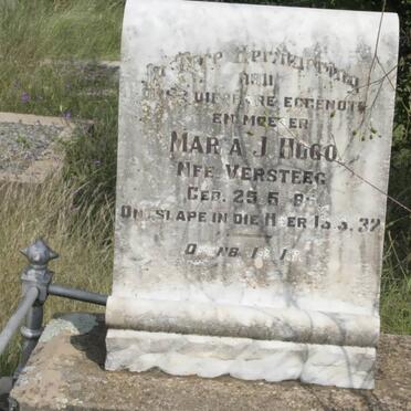 HUGO Maria J. nee VERSTEEG 1885-1932