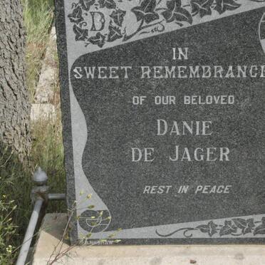 JAGER Danie, de