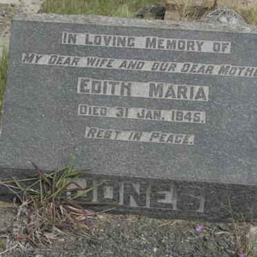 JONES Edith Maria -1945