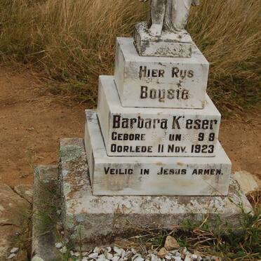 KIESER Barbara 1919-1923