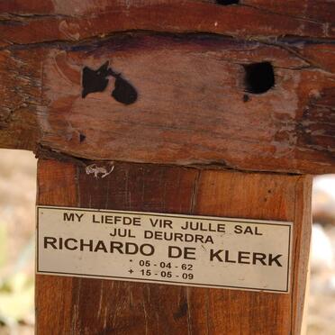 KLERK Richardo, de 1962-2009