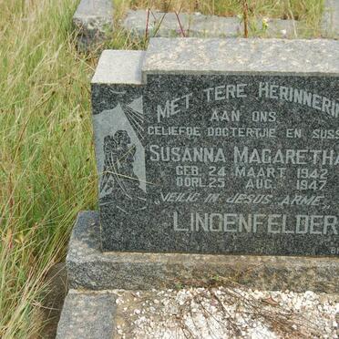 LINGENFELDER Susanna Magaretha 1942-1947