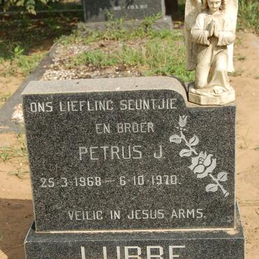 LUBBE Petrus J. 1968-1970