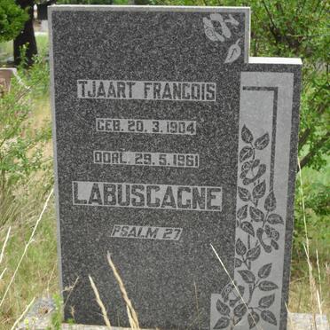 LABUSCHAGNE Tjaart Francois 1904-1961