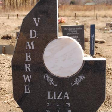 MERWE Liza, v.d. 1975-1999