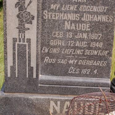 NAUDE Stephanus Johannes 1907-1940