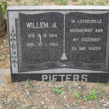 PIETERS Willem A. 1928-1983