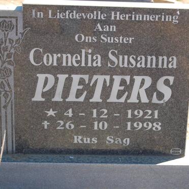 PIETERS Cornelia Susanna 1921-1998
