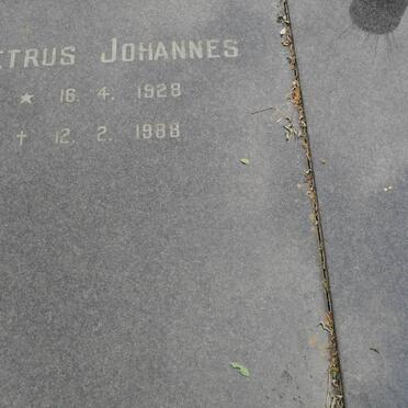 RABIE Petrus Johannes 1928-1988 &amp; Anna Maria 1933-