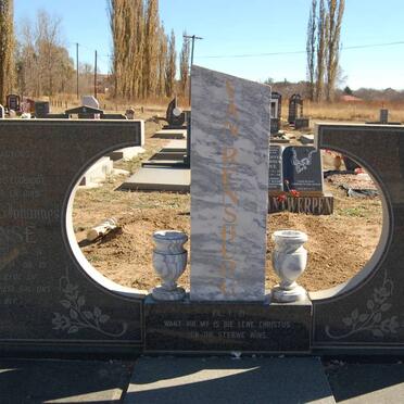 RENSBURG Jacobus Johannes, janse van -1994 &amp; Maria Susanna 1924-1998