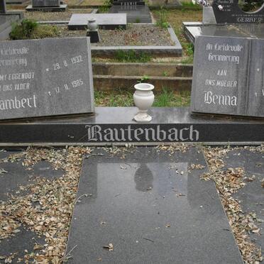 RAUTENBACH Lambert 1932-1985 &amp; Benna 1936-1987