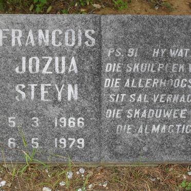 STEYN Francois Jozua 1966-1979