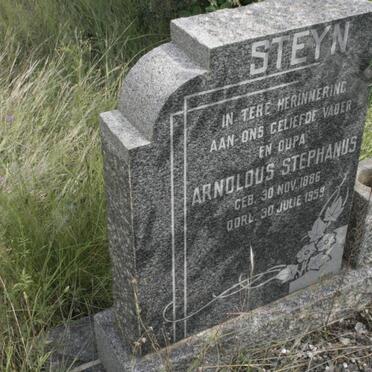 STEYN Arnoldus Stephanus 1886-1959