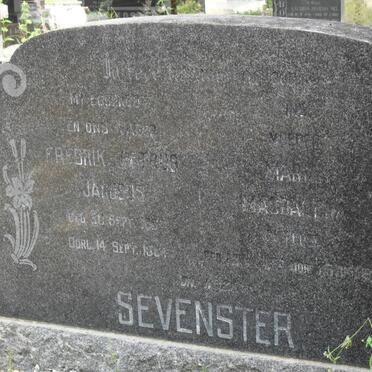 SEVENSTER Fredrik Petrus Jacobus &amp; Maria Magdalena