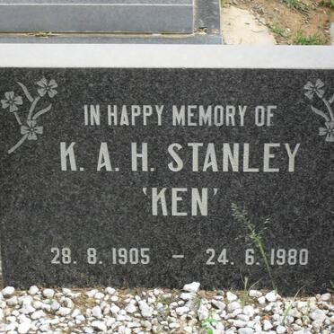 STANLEY K.A.H. 1905-1980