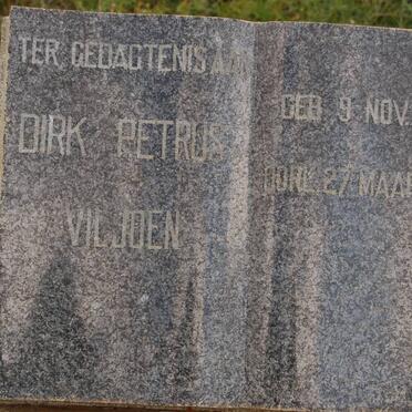 VILJOEN Dirk Petrus 1894-1962