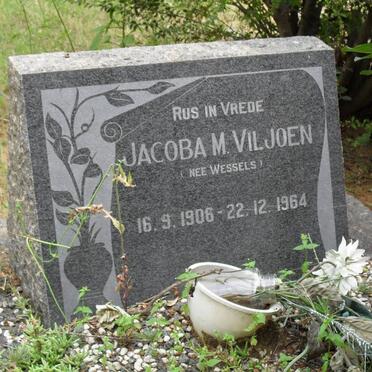 VILJOEN Jacoba M. nee WESSELS 1906-1964