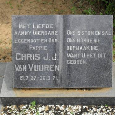 VUUREN Chris J.J. van 1927-1971