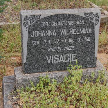 VISAGIE Johanna Wilhelmina 1877-1960