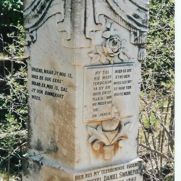 SWANEPOEL Christoffel Daniel 1862-1929