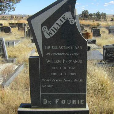 FOURIE Willem Hermanus 1907-1969