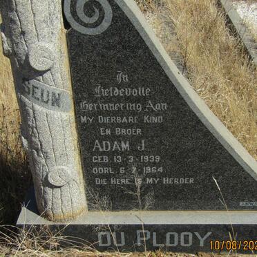 PLOOY Adam J., du 1939-1964