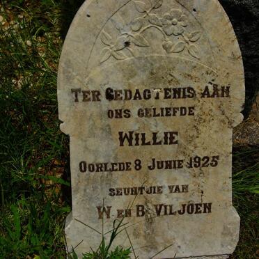 VILJOEN Willie -1925