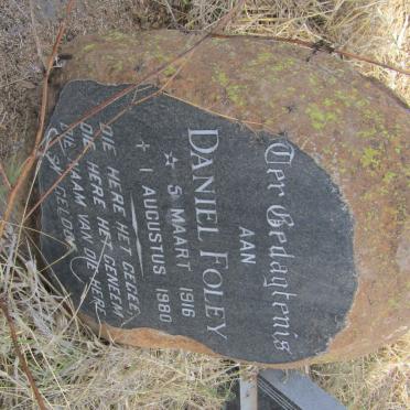 FOLEY Daniel 1916-1980