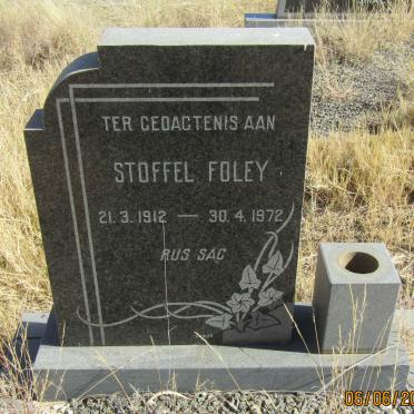 FOLEY Stoffel 1912-1972